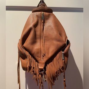 Rare Fringed Rebbeca Minkoff backpack
